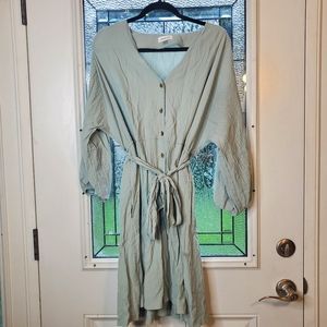 CALVIN KLEIN Button Down Dress